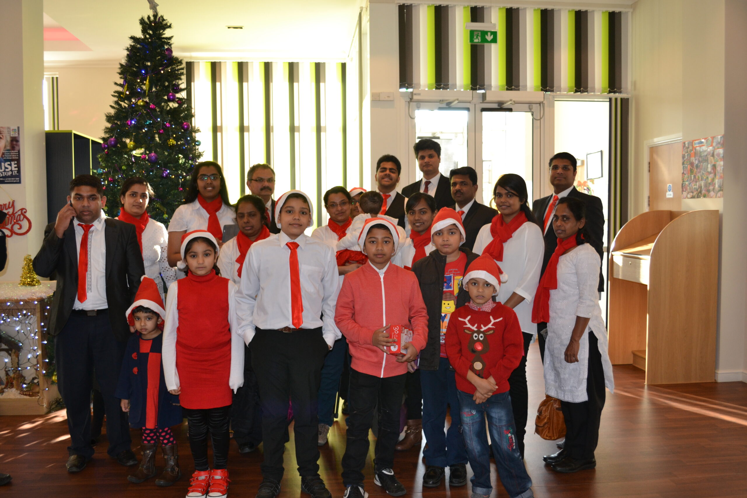 Volunteers visiting care home residents with hymns and friendship