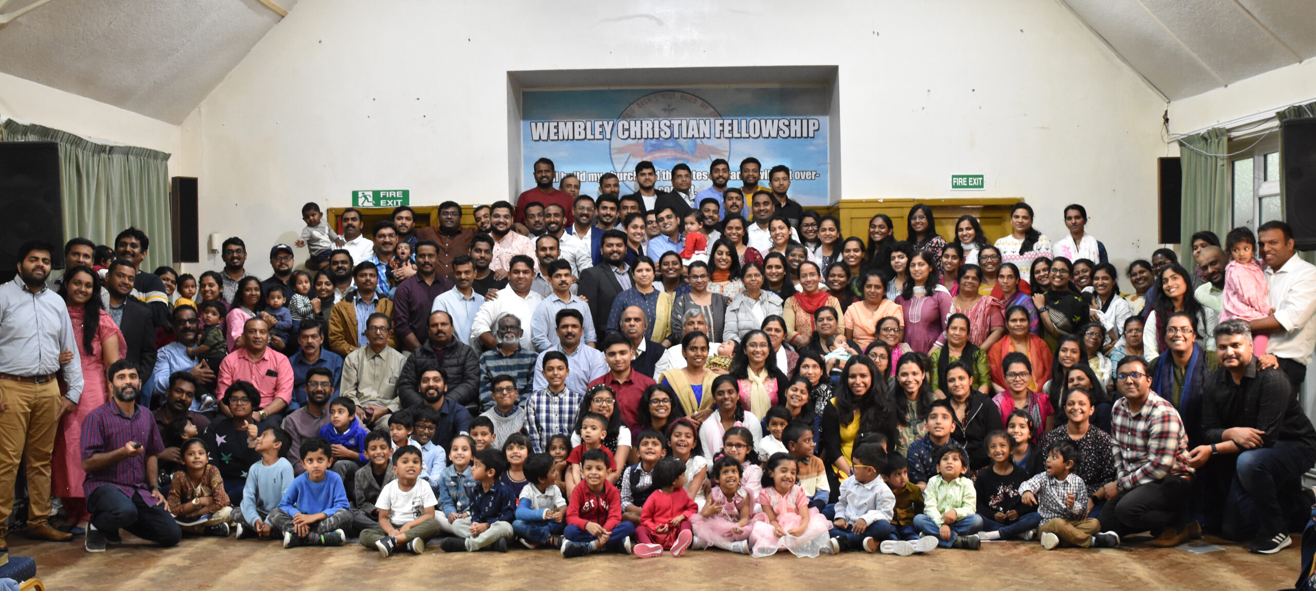 Wembley Christian Fellowship church family photo
